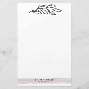 Fields of Dreams   Personalized Stationery Paper