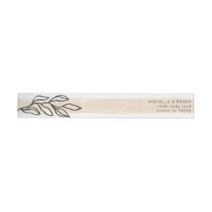 Fields of Dreams Wraparound Address Label