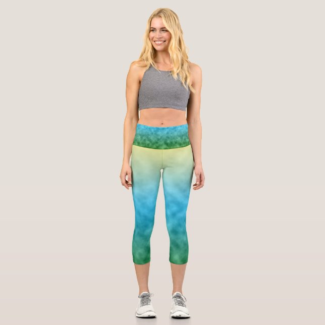 Fields of Light Capri Leggings (Front)