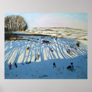 Fields of Shadows Monyash Derbyshire Poster