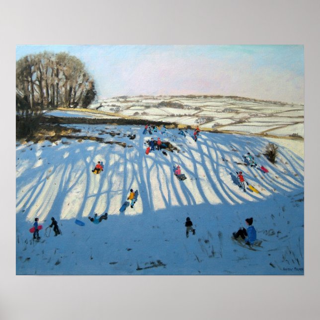 Fields of Shadows Monyash Derbyshire Poster (Front)