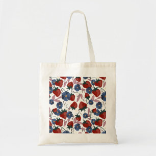 Fields of Strawberries Tote Bag