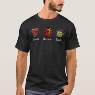 Fiend Demon Troll Subtle Anti Trump T-Shirt