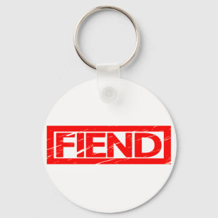 Fiend Stamp Keychain