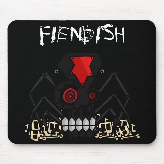 Fiendish Mousemat Mouse Pad (Front)