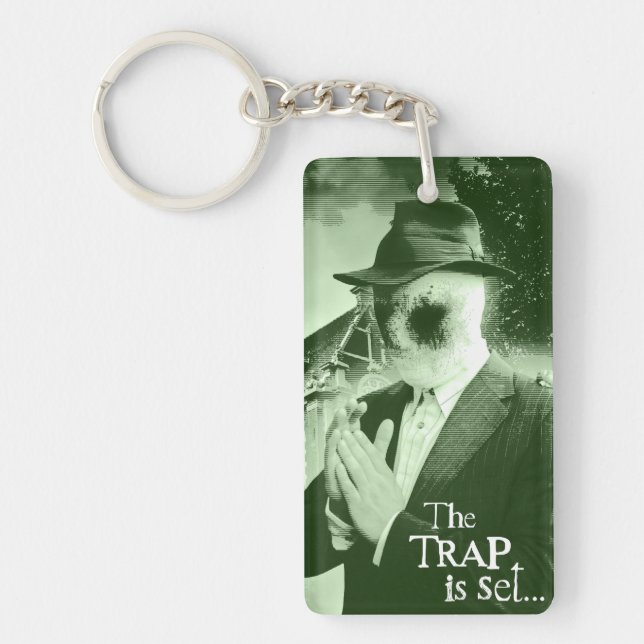 Fiendish Trap Man Keychain (Front)