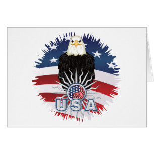 Fier aigle américain