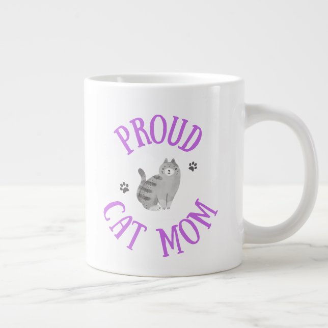 Fier chat maman Mug (Droite)