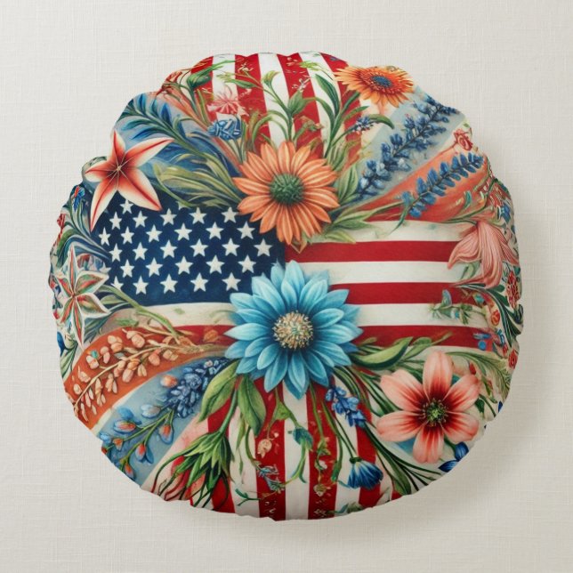 Fier Coussin américain. (Devant)