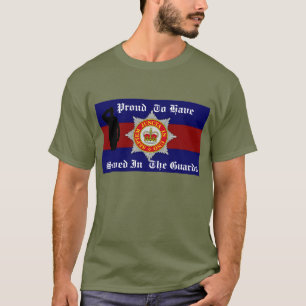 Fier d'avoir servi dans le T-shirt de gardes