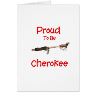 Fier d'être cherokee