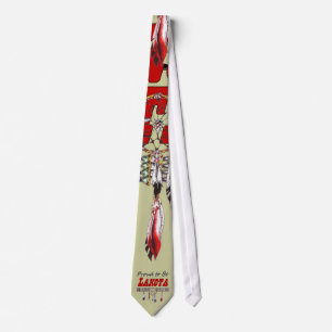 Fier d'être cravate de Lakota