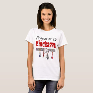 Fier d'être T-shirt de base de Chickasaw