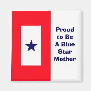 Fier d'être un aimant mère étoile bleue