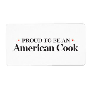 Fier d'être un cuisinier américain