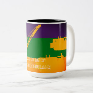Fier d'être un ingénieur d'exploitation MUG COLORÉ
