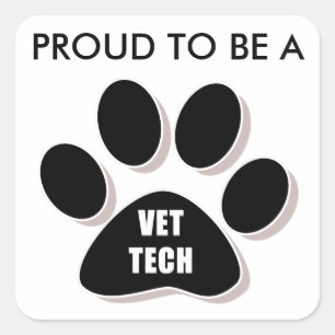 FIER D'ÊTRE UN STICKER DE TECHNOLOGIE VET