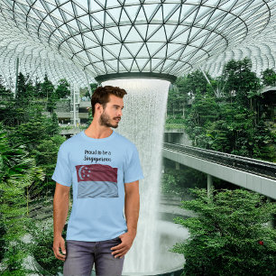 Fier d'être une T-shirt de la fête nationale de Si