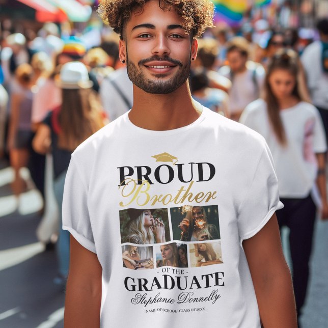 Fier frère du T-shirt Graduate (Créateur téléchargé)