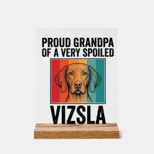Fier grand-père Vizsla conception vintage amateur 