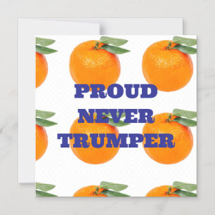 FIER JAMAIS TRUMPER MAGNET