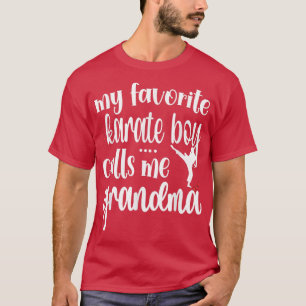 Fier Karate Grand-mère Karate Grand-mère T-shirt