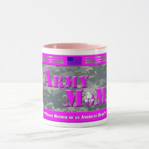 Fier maman d'un héros américain Mug cadeau