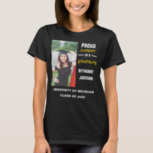 Fier Parent Du Diplômé   T-shirt photo