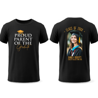Fier parent du T-shirt diplômé