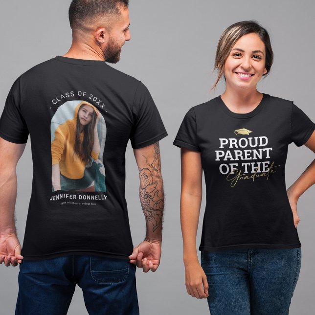 Fier Parent Graduation Day T-shirt (Créateur téléchargé)