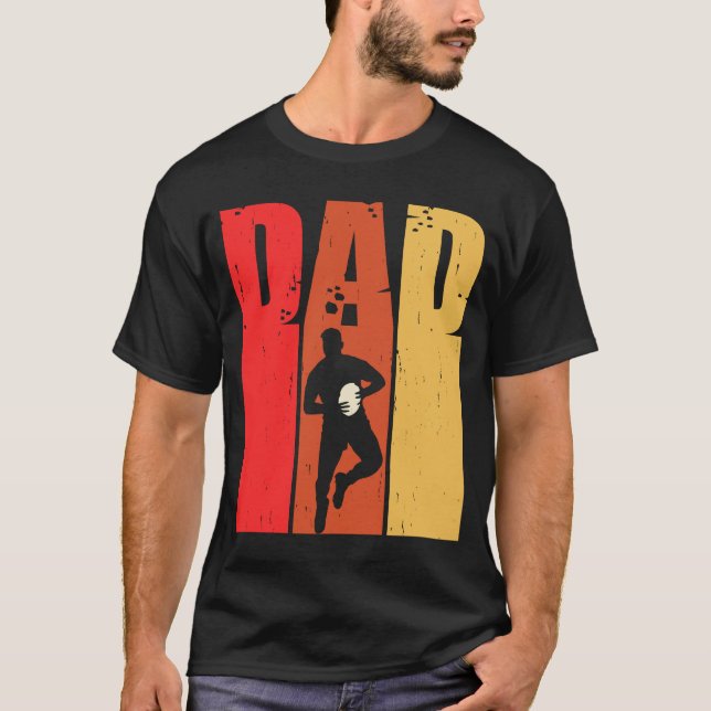 FIER RUGBY DAD T-SHIRT DESIGN (Devant)