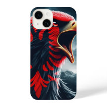 Fierce Albanian Eagle iPhone 14 Case