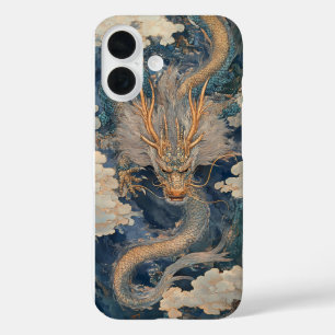 Fierce Chinese Dragon in Bold Oriental Aesthetics iPhone 16 Case