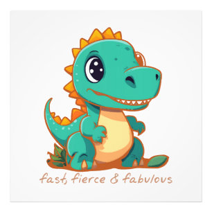 Fierce Dinosaurs Photo Print