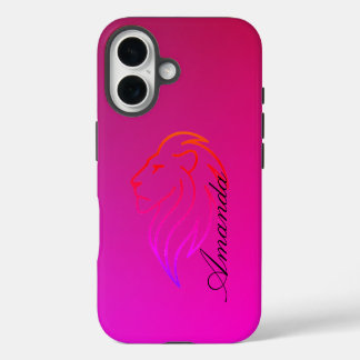 Fierce Elegance: Radiant Identity iPhone 16 Case