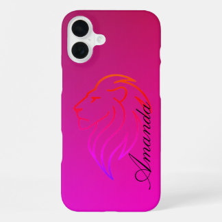 Fierce Elegance: Radiant Identity iPhone 16 Plus Case