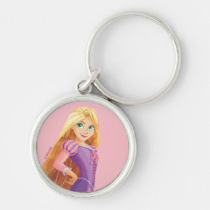 Fierce & Fearless Rapunzel Keychain