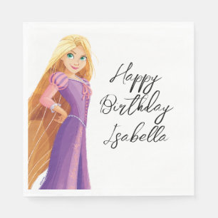 Fierce & Fearless Rapunzel Napkin