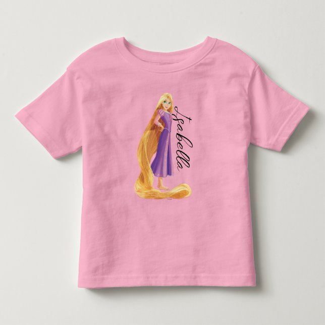 Fierce & Fearless Rapunzel Toddler T-shirt (Front)