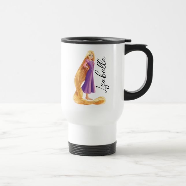 Fierce & Fearless Rapunzel Travel Mug (Right)