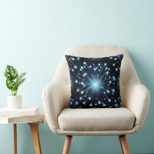 Fierce Fireworks  Throw Pillow