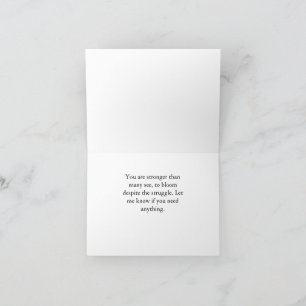 Fierce Flowers Card