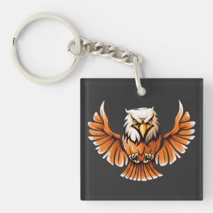 Fierce Flying Eagle Keychain
