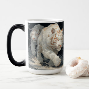 Fierce Grace – White Tigers Magic Mug