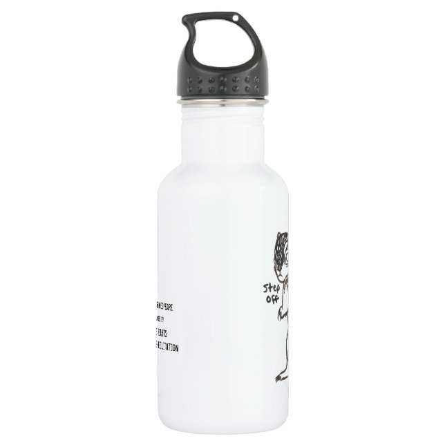 Fierce Ground Squirrel 532 Ml Water Bottle (Back)
