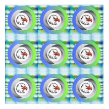 Fierce Hawk Emblem, Gradient Blocks