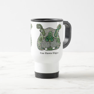 Fierce Hippo Travel Mug