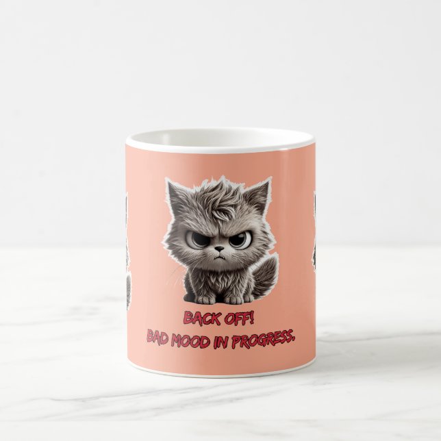 Fierce Kitty Attitude Coffee Mug (Center)