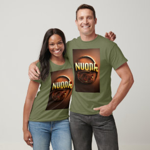 Fierce "Noor" 3D Logo Design for T-Shirt