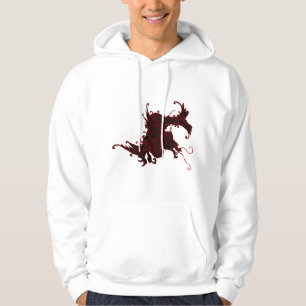 Fierce Oriental Dragon  Hoodie